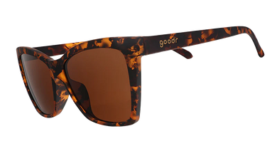 Trendsetter. Innovator. Vanguard. Visionary. You've heard it all. *Sigh* We totally get it. We designed these swank tortoiseshell Vanguard Visionary Pop Gs with fashion icons like you in mind. Now go forth and slay. POLARIZED: Glare reducing, polarized lenses with UV400 protection against UVA/UVB rays NO Slip: Special grip coating eliminates slippage while sweating NO Bounce: Snug and lightweight frame with a comfortable fit to prevent bouncing during high-impact sports