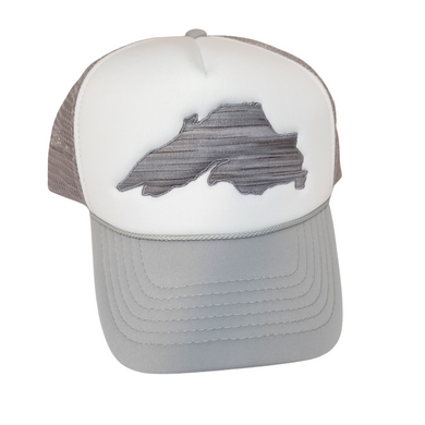 Designed to fit almost any adult head, this hat has an adjustable rear strap closure. Mesh cap crown height: 3.5 in. Brim length: 3 in. Brim width: 6.5 in. (flexible bend).