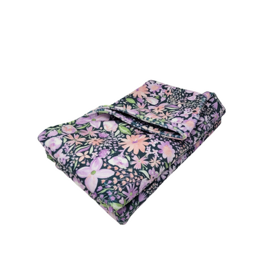 This luxurious micro fleece blanket is handcrafted in Wisconsin, USA from the softest suede-style minky fabric, creating a cozy, double-layered comfort that will soothe even the most weary traveler. A truly special item, perfect for snuggling and gifting.  Double Layer Lux micro minky in two sizes: Cuddle 28