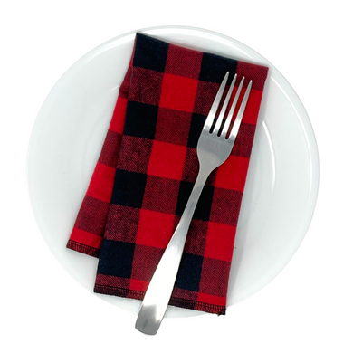 AdventureUs' eco-friendly washable, reusable, classic plaid napkins add charm to any picnic, boat or cabin life. Unbelievably soft 100% yarn-dyed cotton flannel. Lightweight & Packable.