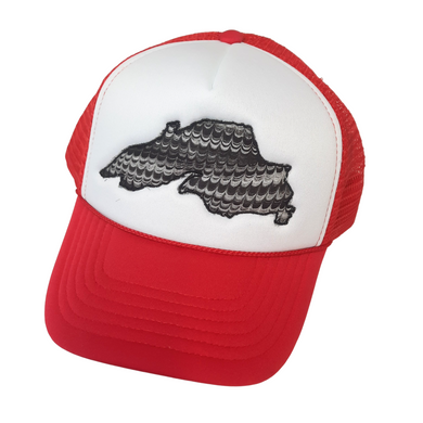 Designed to fit children, this hat also has an adjustable strap closure in the rear. It can be adjusted for a head circumference between 18 and 23 inches.